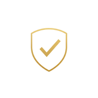 Bouclier de sécurité garantissant que l'appareil de lifting EMS et photothérapie PureBeam Beauty est testé, sûr et approuvé pour les soins du visage.